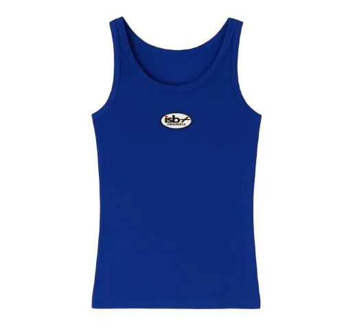 ISBx Center Logo Tank Top / Blue