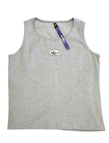 ISBx Center Logo Tank Top / Gray
