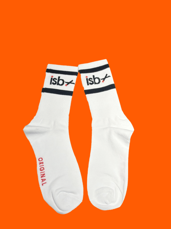ISB X Socks White