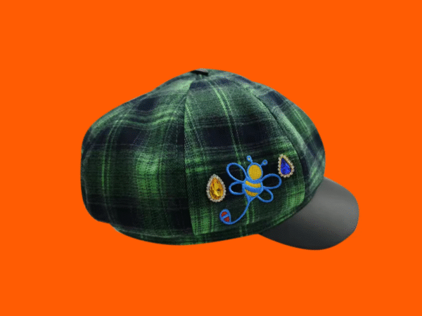 ISB Eye X Bee Newsboy Cap Green