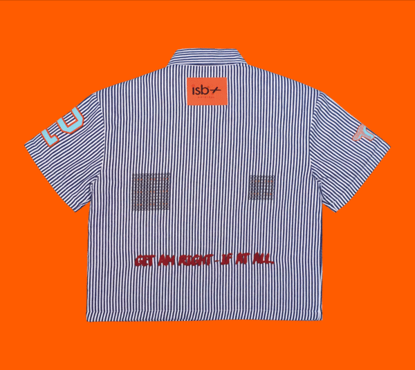 ISB Original Puffer Tshirt/Jacket - Blue - Image 3
