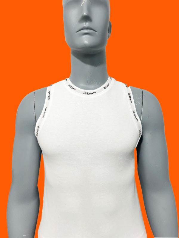 ISB Unisex Tank Top White